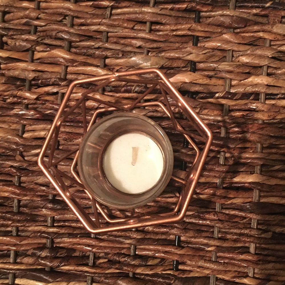 💠 Geometric candle holder - Picture 2 of 5